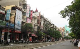 BÁN NHÀ MẶT PHỐ LÊ THANH NGHỊ , DT 106M2, MẶT TIỀN 7M, GIÁ 24 TỶ.